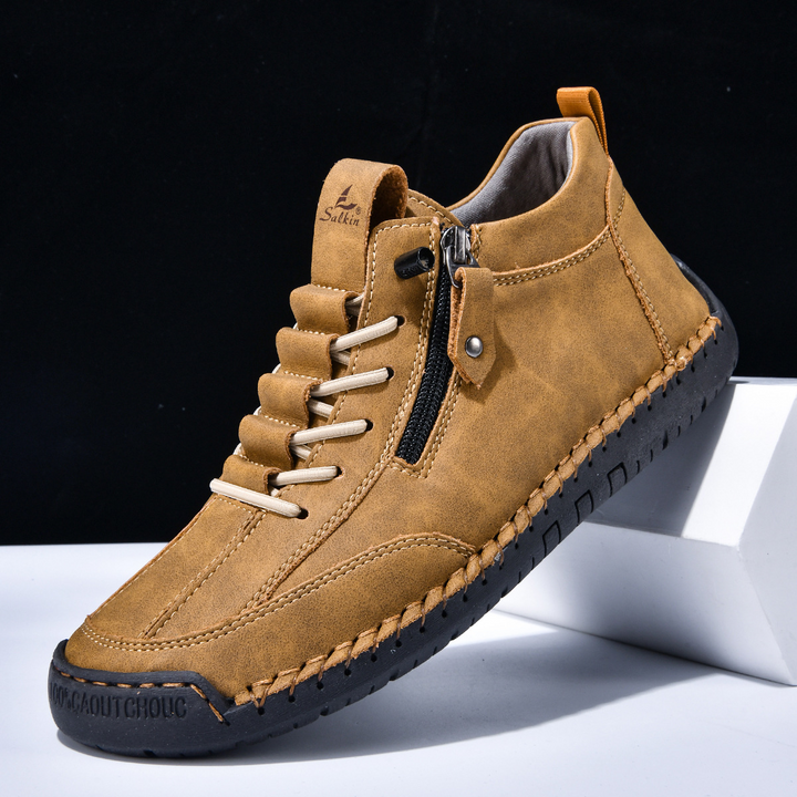 Danoir Paris™ | Chaussures Homme en Nubuck Zippées