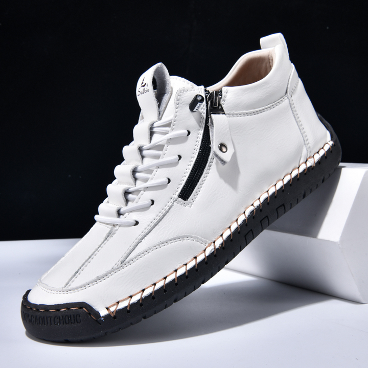 Danoir Paris™ | Chaussures Homme en Nubuck Zippées