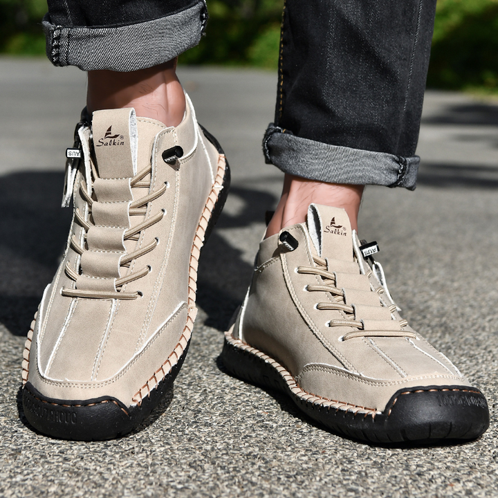 Danoir Paris™ | Chaussures Homme en Nubuck Zippées