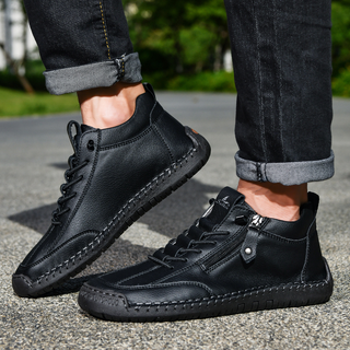 Danoir Paris™ | Chaussures Homme en Nubuck Zippées
