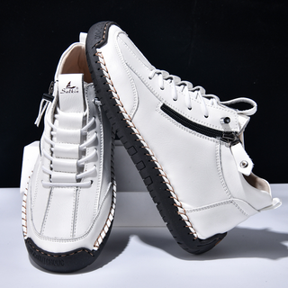 Danoir Paris™ | Chaussures Homme en Nubuck Zippées