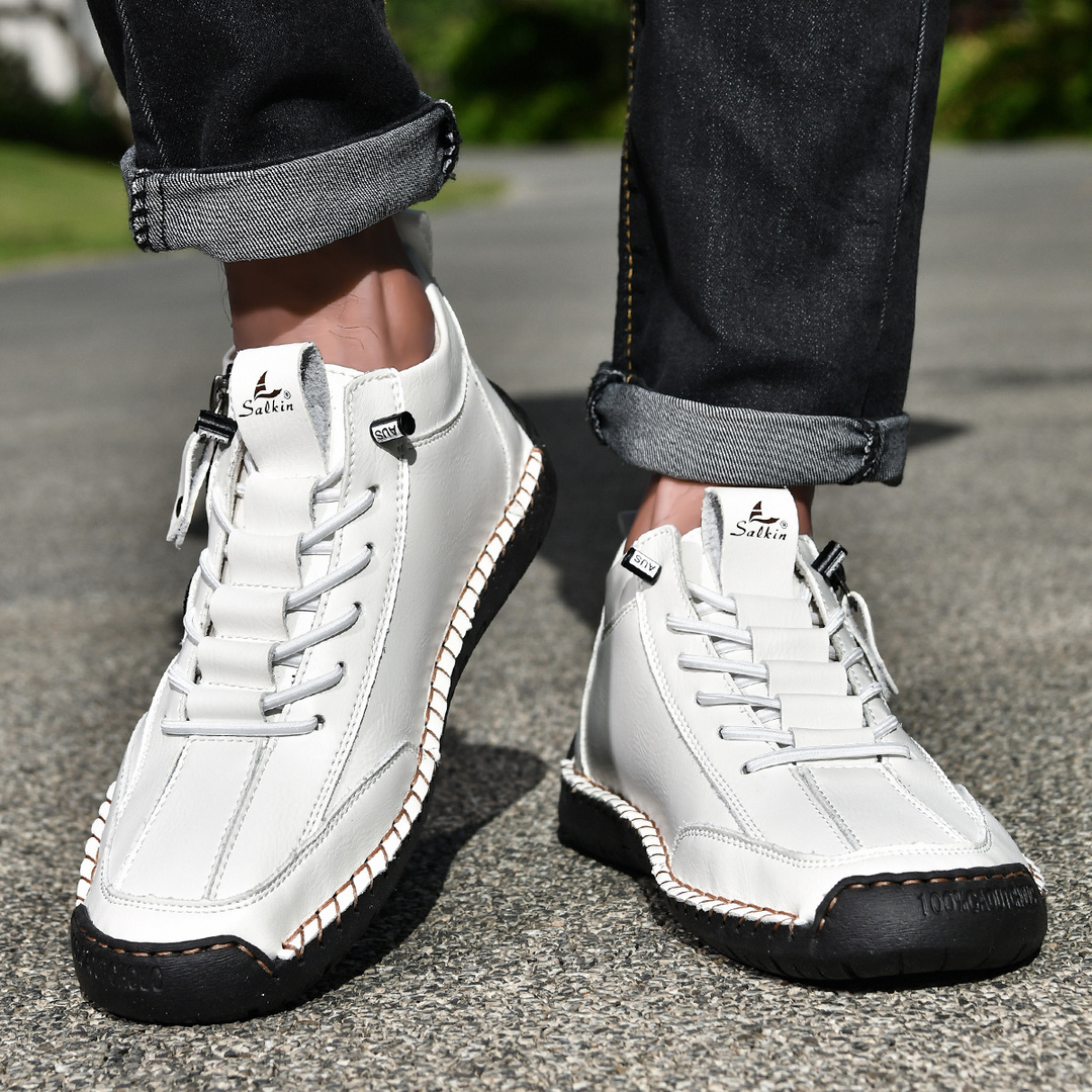 Danoir Paris™ | Chaussures Homme en Nubuck Zippées