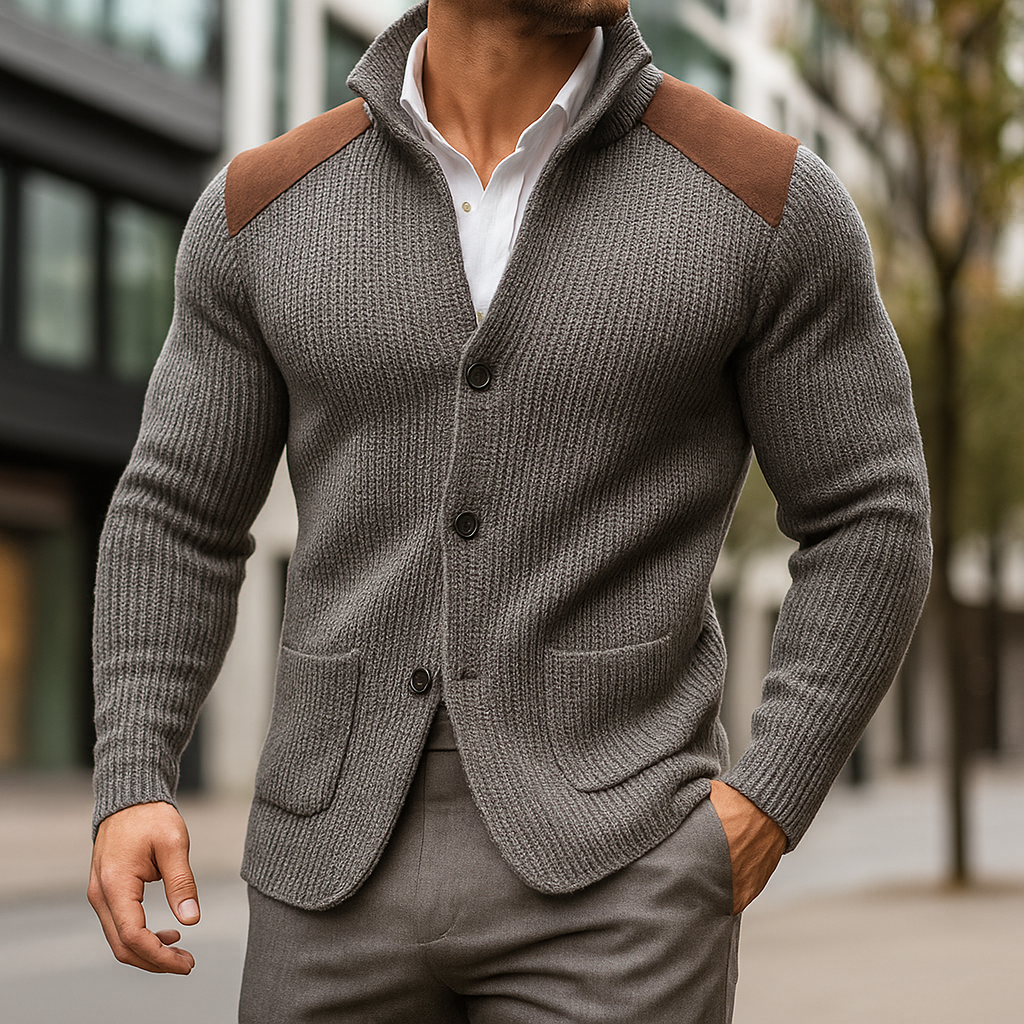 Danoir Paris™ | BLAZER ET MAILLE TEXTURE