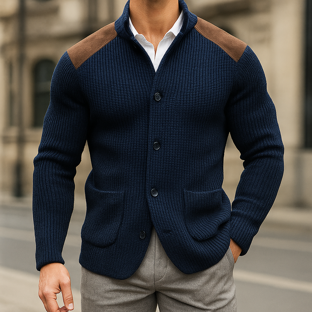 Danoir Paris™ | BLAZER ET MAILLE TEXTURE