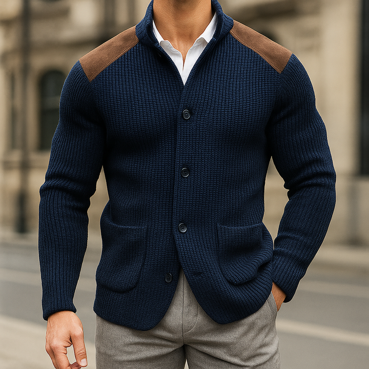 Danoir Paris™ | BLAZER ET MAILLE TEXTURE