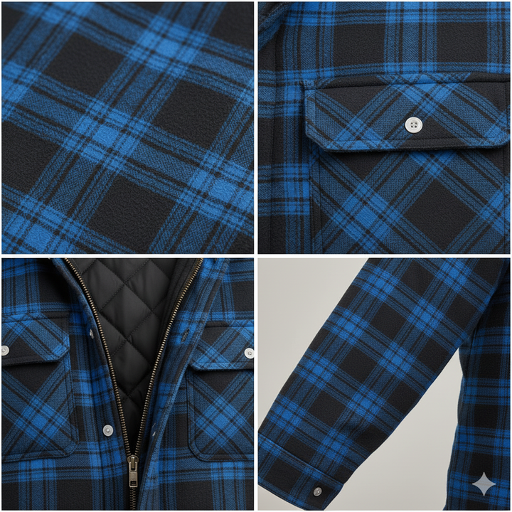 Danoir Paris™ | Manteau chaud pour homme en mélange de laine premium