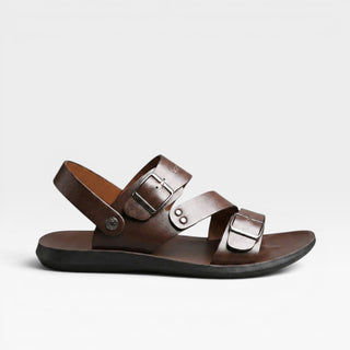 Sandales homme en cuir à lanières réglables – Style d&