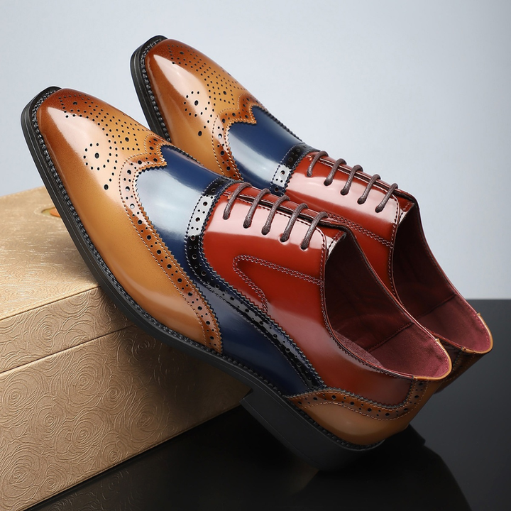 Danoir Paris™ – Chaussures Brogues Wingtip Vintage Harry