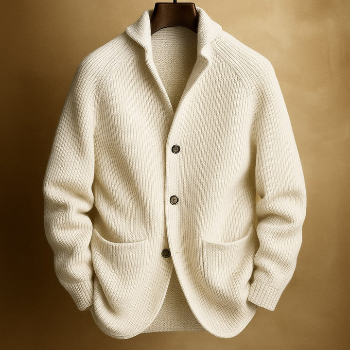 Danoir Paris™| Cardigan pour homme en laine tricotée