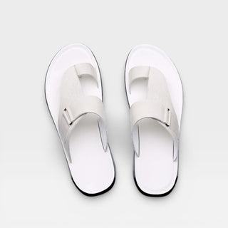 Sandales en cuir pour hommes – Semelle souple pour usage quotidien