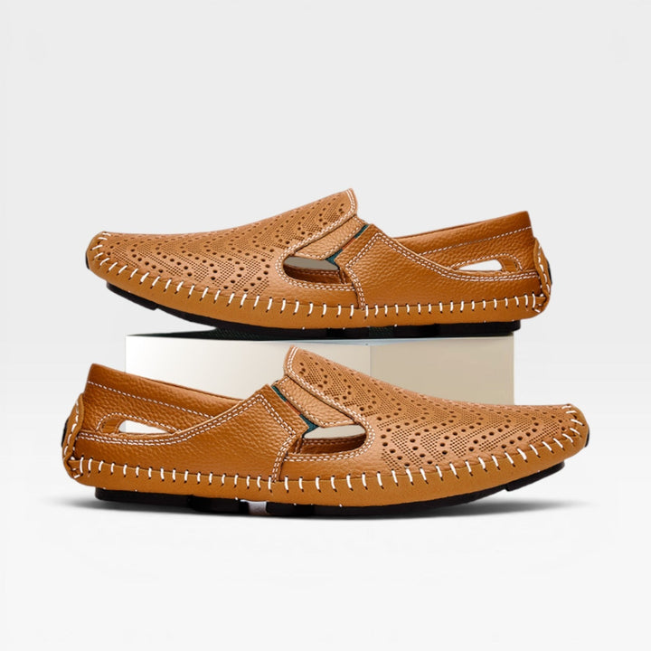 Mules en cuir style italien pour hommes – Mules d&