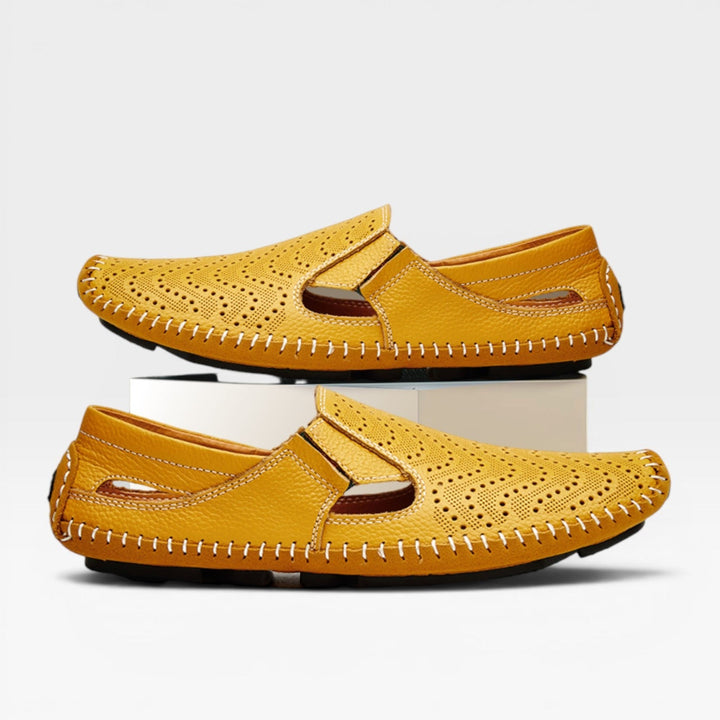 Mules en cuir style italien pour hommes – Mules d&
