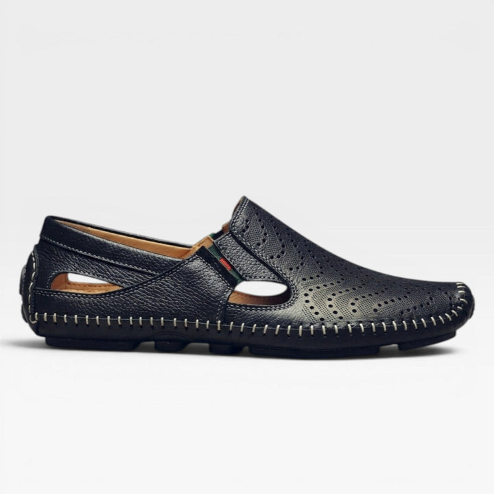 Mules en cuir style italien pour hommes – Mules d&