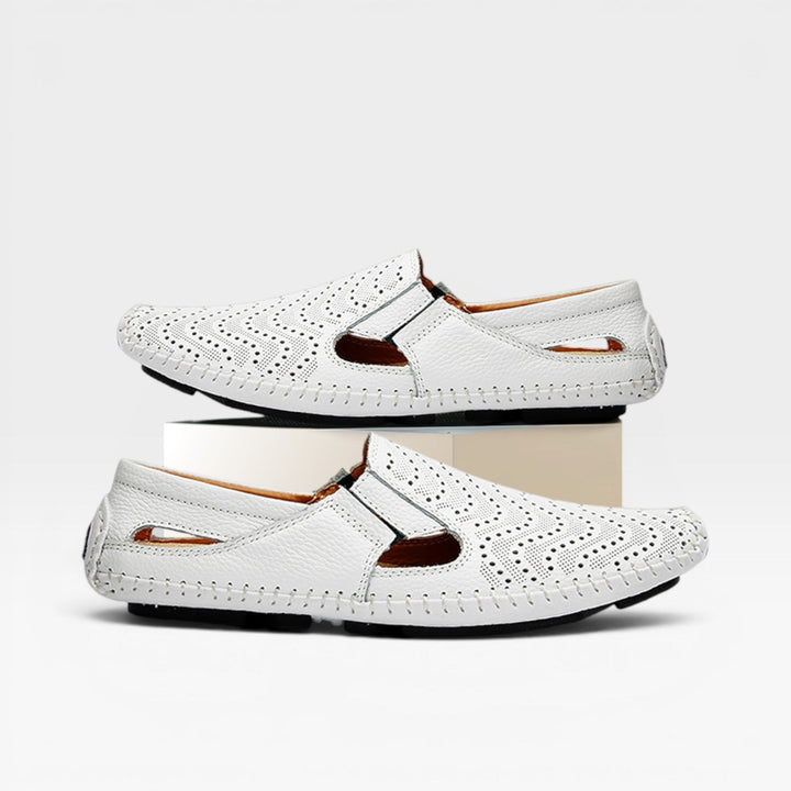 Mules en cuir style italien pour hommes – Mules d&