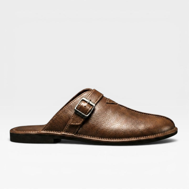 Mules en cuir pour hommes – Sabots d&