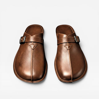 Mules en cuir pour hommes – Sabots d&