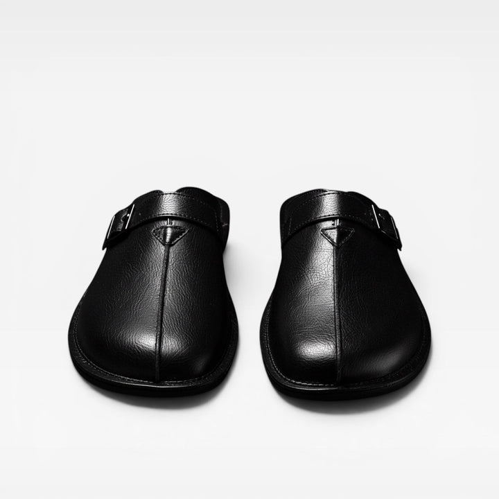 Mules en cuir pour hommes – Sabots d&