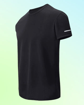 T-Shirt Hommes Unie Manches Courtes Athlétique