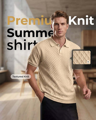 Chemise Col Rabattu Homme Polo