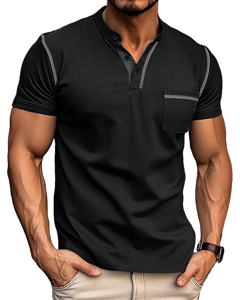 Chemise Homme Henry Décontractée Unie