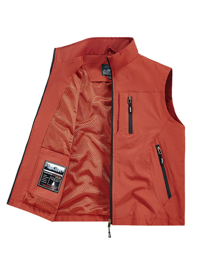 Soldes Limités Dans Le Temps – 50 % De Réduction🔥🧥 Veste Sans Manches Oversized Pour Homme Avec Poches