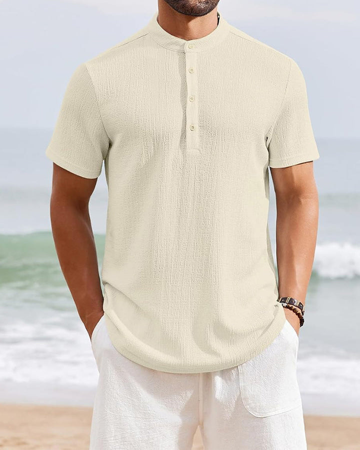 Chemise Unie Ample Henley