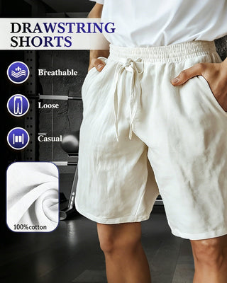 Shorts Cordon De Serrage Taille Élastique