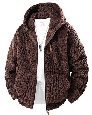 Homme Manteau À Capuche Fermeture Éclair
