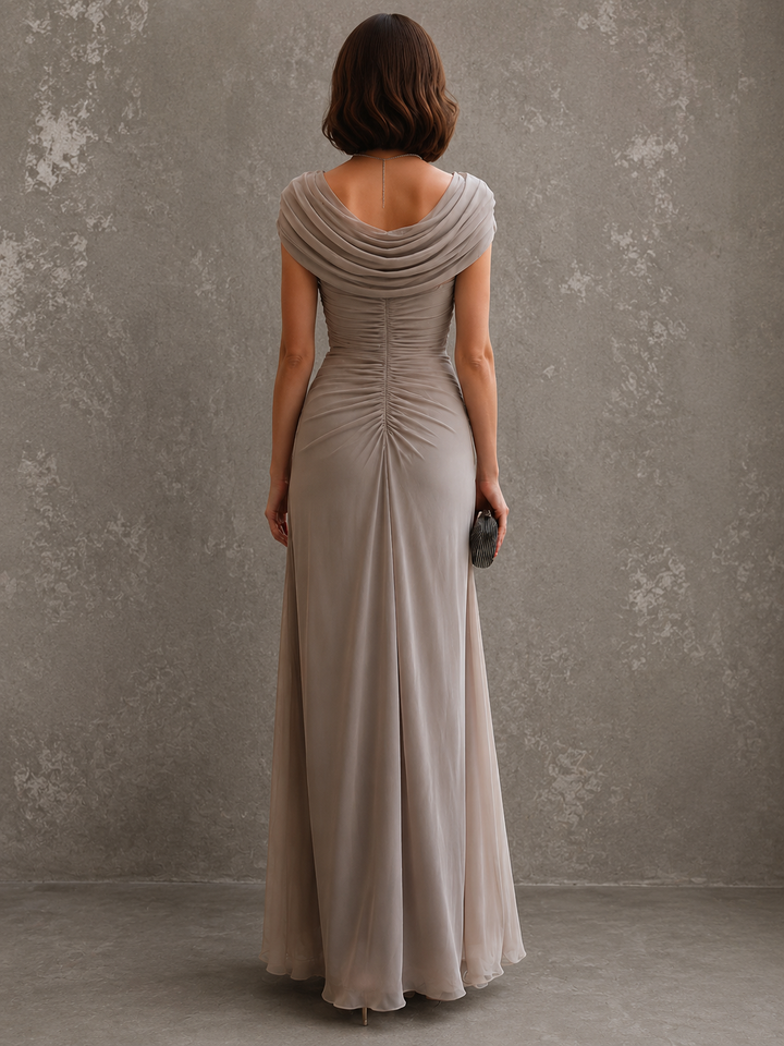 Julienne | Robe Maxi Drapée Élégante
