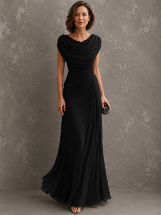 Julienne | Robe Maxi Drapée Élégante