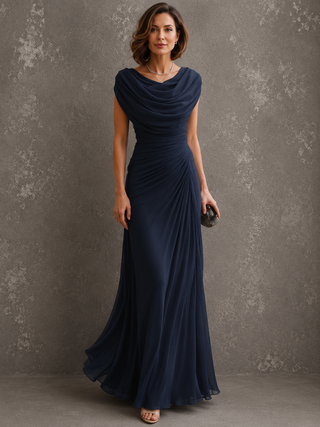 Julienne | Robe Maxi Drapée Élégante