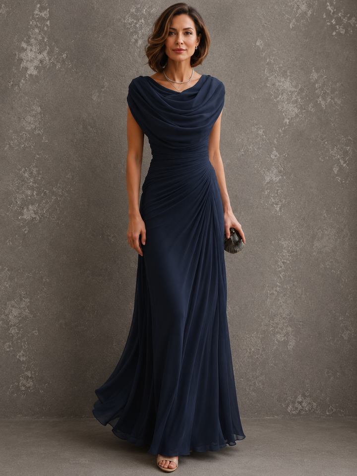 Julienne | Robe Maxi Drapée Élégante