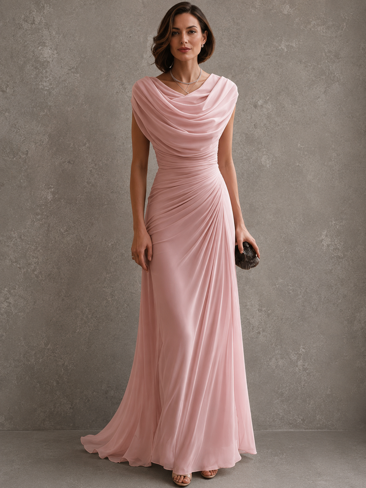 Julienne | Robe Maxi Drapée Élégante