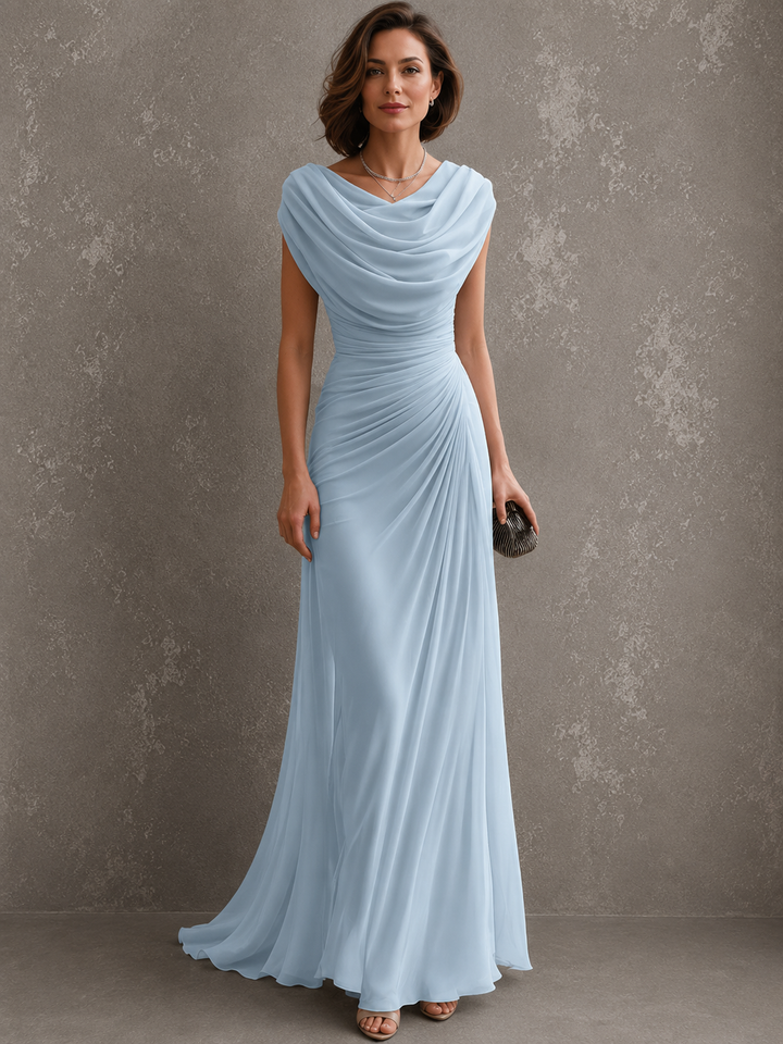 Julienne | Robe Maxi Drapée Élégante
