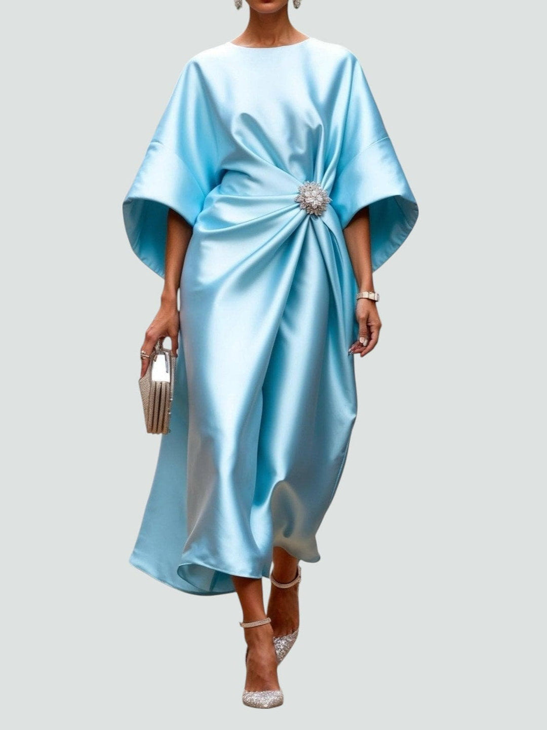 Isabelle | Robe de Soirée Drapée