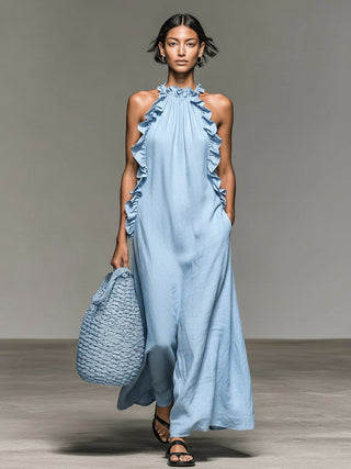 Hedwige | Robe Longue à Poches