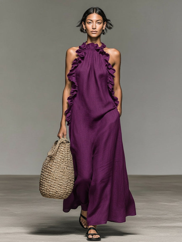 Hedwige | Robe Longue à Poches