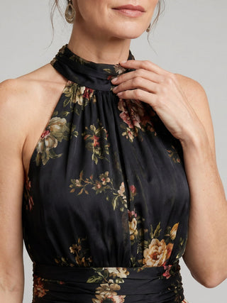 Valérie | Robe Midi Halter