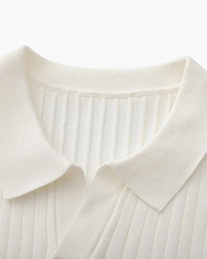 Polo côtelé Premium