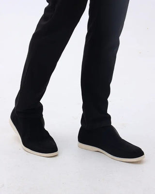 Mocassins hauts en daim Old Money