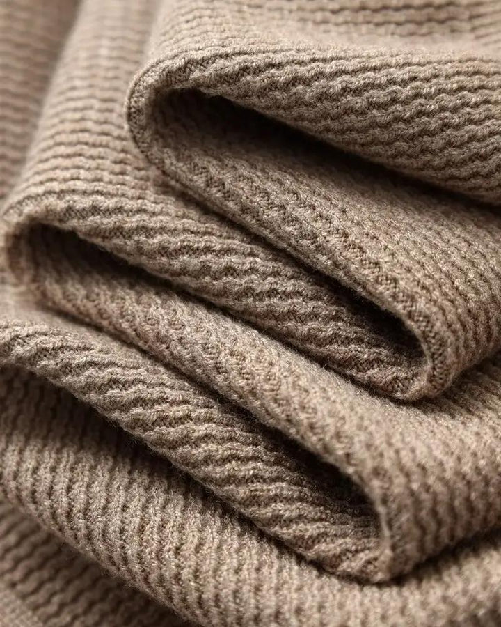 Polo en Tricot Texturé