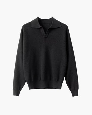 Polo en Tricot Texturé