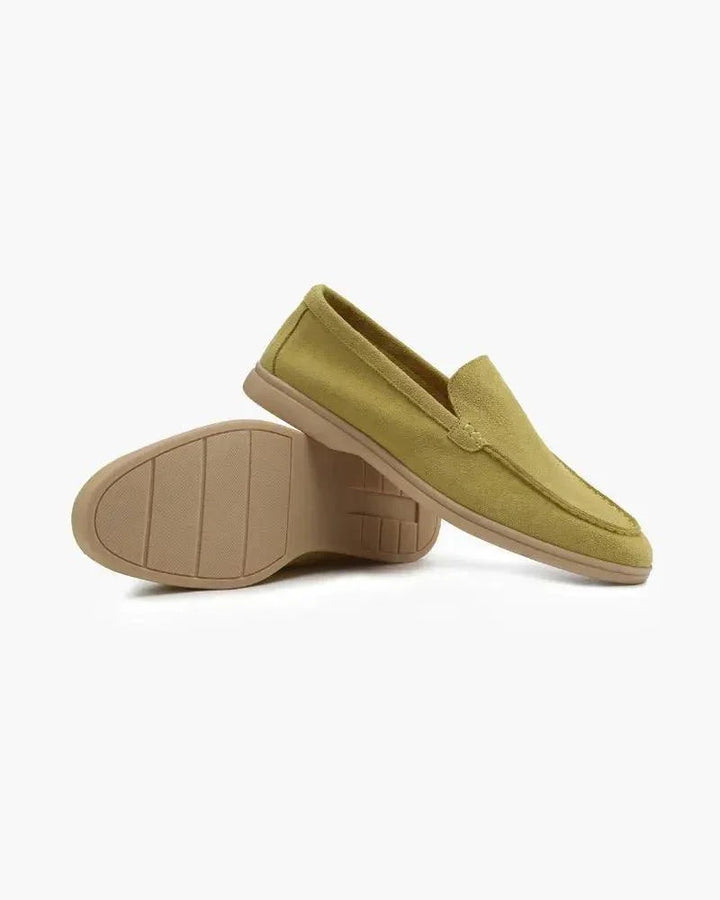 Mocassins en daim haut de gamme Old Money