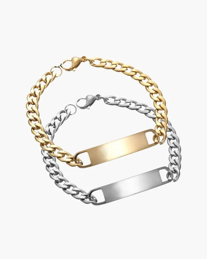 Bracelet à chaîne signature