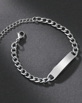 Bracelet à chaîne signature