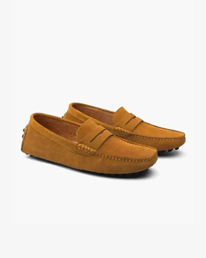 Mocassins en daim