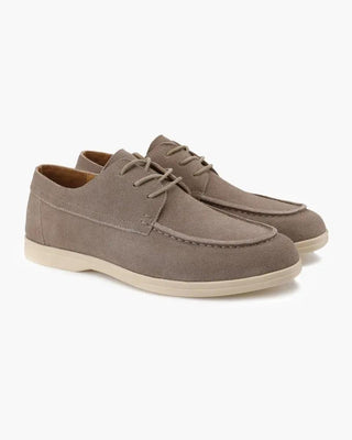 Chaussures en daim à lacets haut de gamme