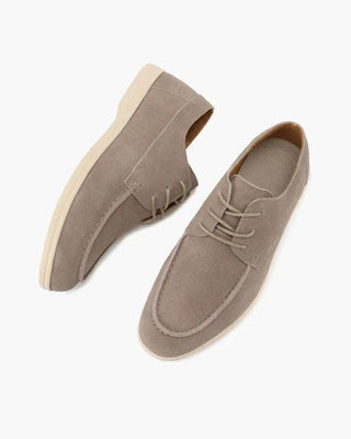 Chaussures en daim à lacets haut de gamme