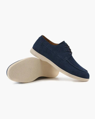 Chaussures en daim à lacets haut de gamme
