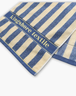 Serviette à main rayée côtière